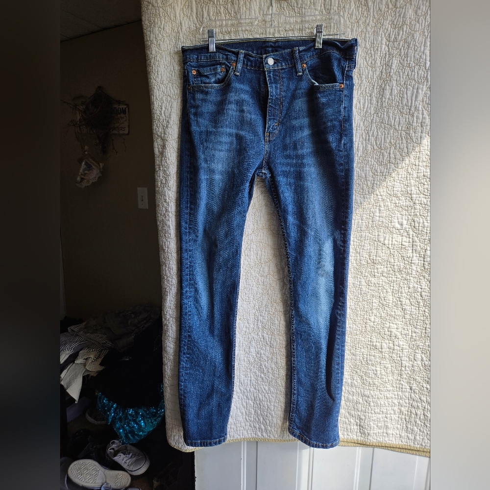 Levis 510 Jeans Mens 29x30 Blue Medium Wash